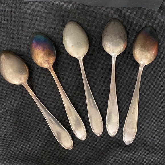 Vintage BMF 90  German Silver Plated Serving Spoon -Medium 1950’s- 5 available @ - Picture 2 of 10